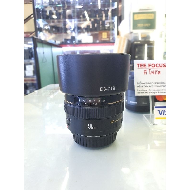 canon 50mm f1.4 สภาพสวย