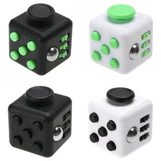 ของเล่น Fidget Toy Cube Edc 6 ด้านสําหรับเล่นคลายเครียดฝึกสมาธิ L265