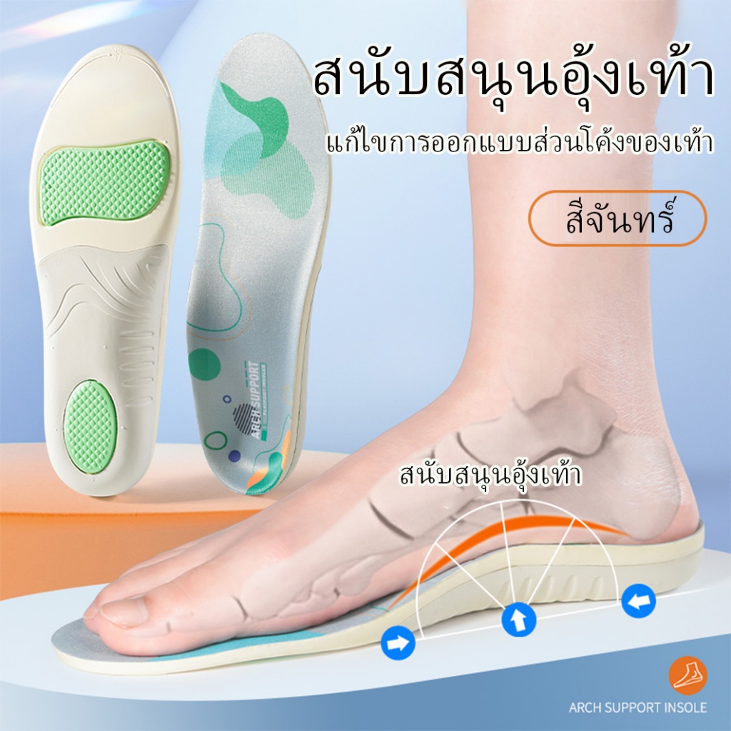 1 คู่ Plantar Fasciitis แผ่นเจลรองฝ่าเท้า ใส่สบาย เหมาะกับการวิ่ง เล่นกีฬา สําหรับผู้หญิงและผู้ชาย