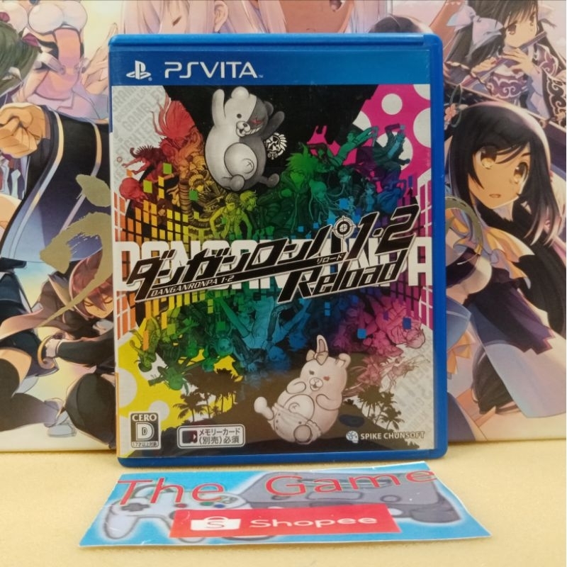 (PSVITA)​ ตลับ​เกมส์​  Psvita​ Danganronpa 1-2 Reload ZONE2​