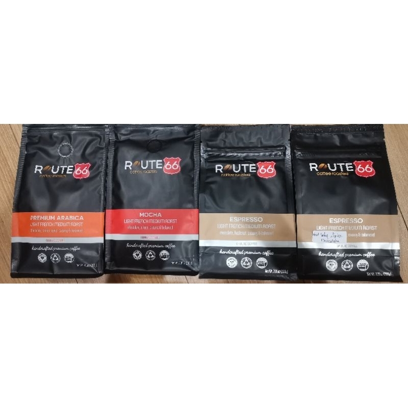 กาแฟ3+1ตัวนี้จัดว่าเด็ด☕🤫Route66กาแฟบดพร้อมชง​200กรัม