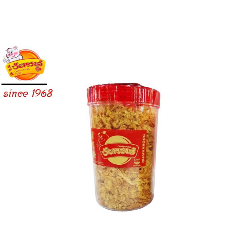chainarongfood ชัยณรงค์ฟู้ด หมูหยองกระปุกแดง dried shredded pork Size M ขนาด 400 G