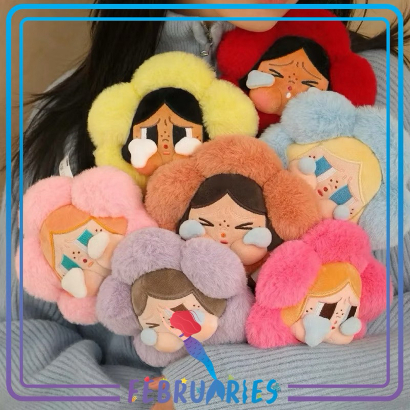 [พร้อมส่ง]POP MART CRYBABY Sad Club Series-Plush Flower[แบบเลือกสี]