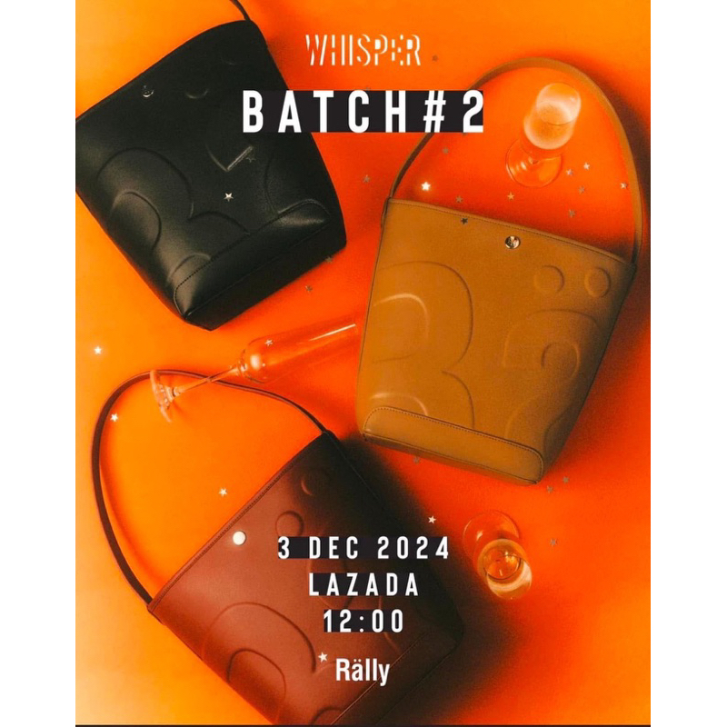 New Lot 3/12 ใหม่ล่าสุด Rally The Bag - กระเป๋าทรง Bucket รุ่นหนัง / รุ่นทอลายโลโก้ พร้อมส่ง