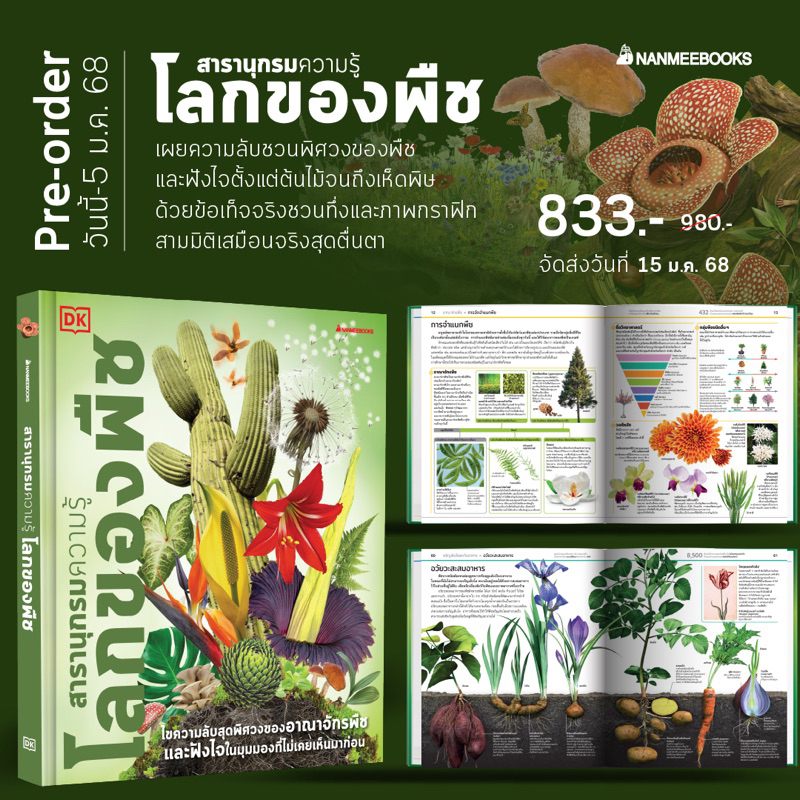 สารานุกรมความรู้ โลกของพืช (Nanmeebook)