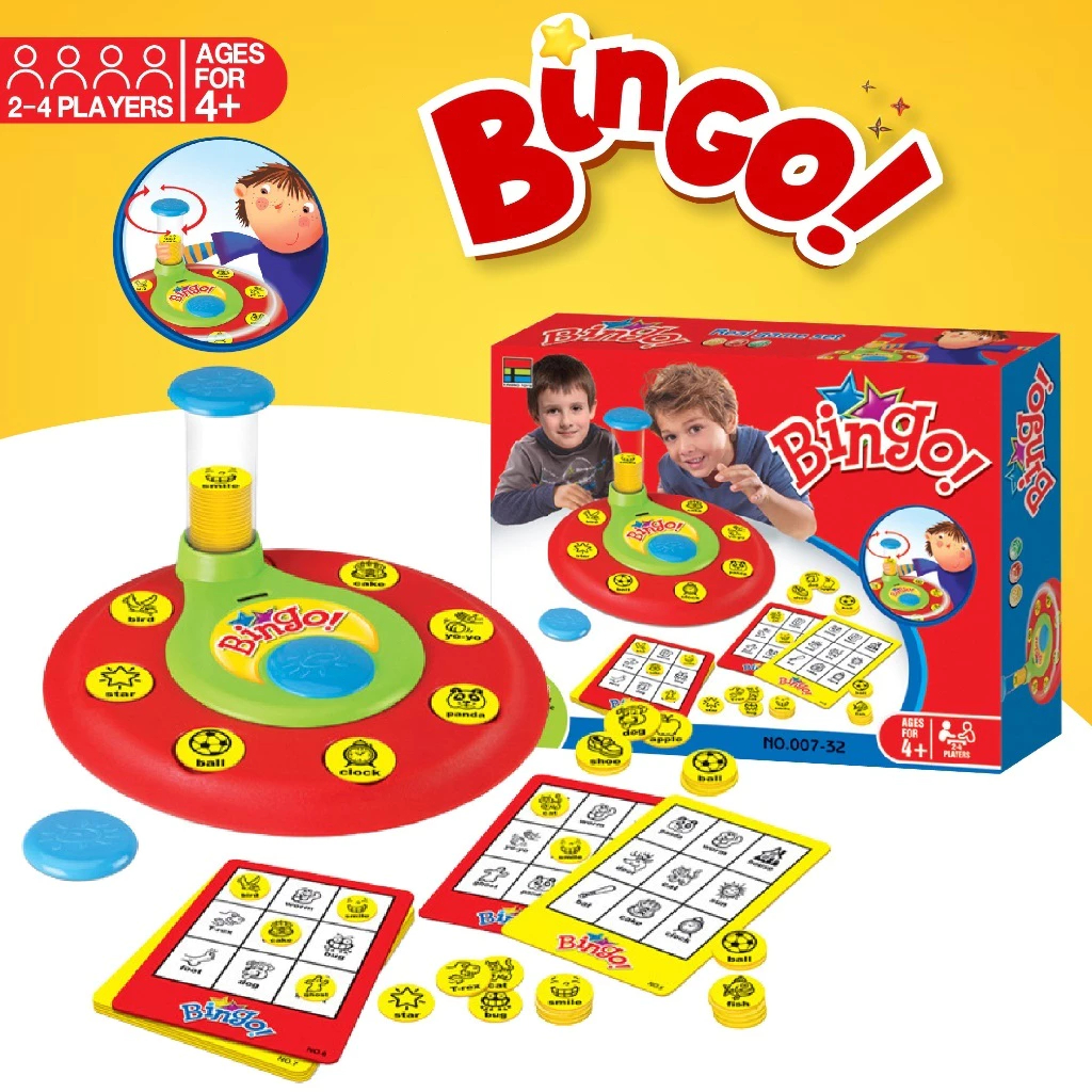 เกมบิงโก Bingo เล่นกับกลุ่มเพื่อน ครอบครัว เพื่อการเรียนรู้เกี่ยวกับคำศัพท์ภาษาอังกฤษ เล่นได้ 2 - 4 