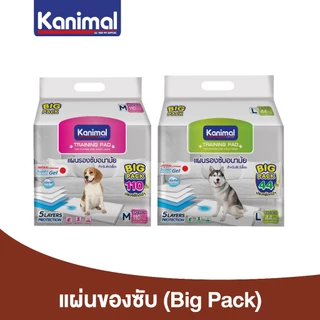 (BIG PACK) Kanimal Training Pad แผ่นรองฉี่สุนัข แผ่นรองซับ สำหรับสุนัข (Size M / Size L)
