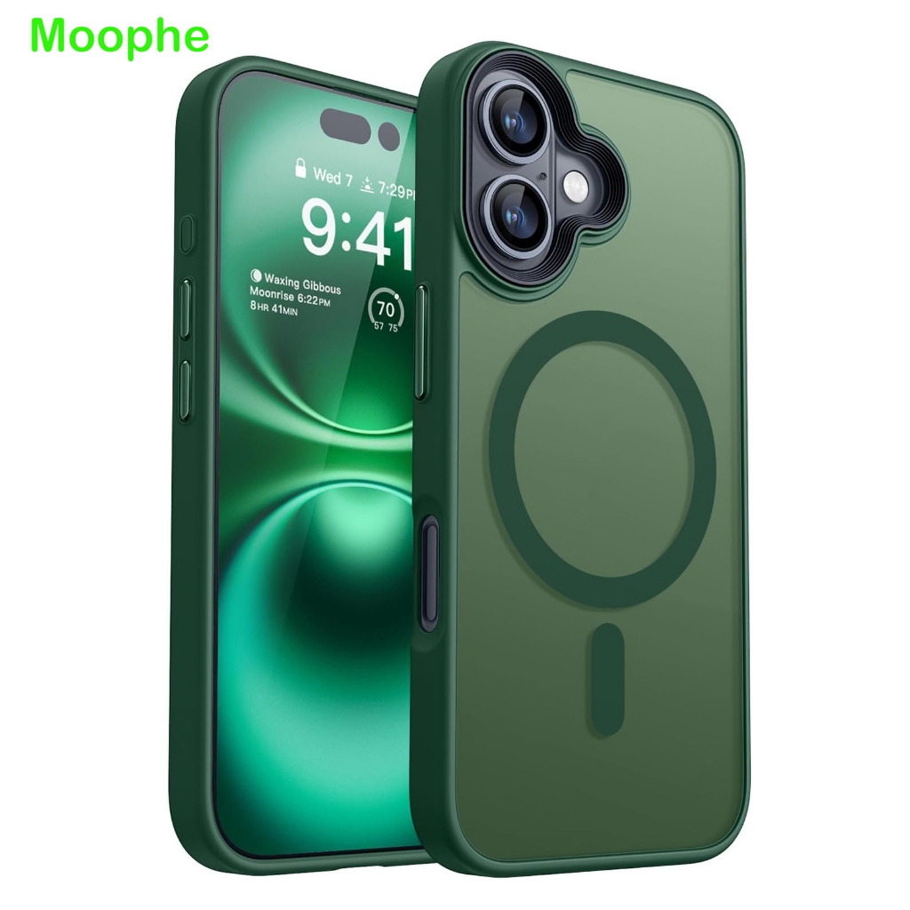Moophe เคสไอโฟน iPhone 16 / 16 Plus เคสกันกระแทก เคสแม่เหล็กชาร์จไร้สาย Magnetic case iPhone16plus