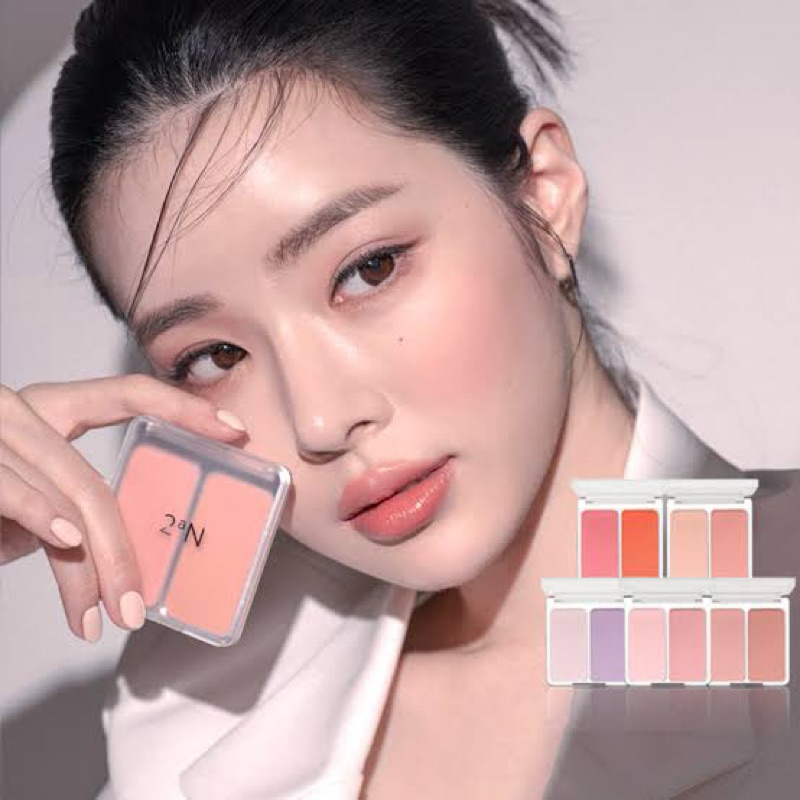 พร้อมส่ง ถูกสุด 2aN Dual Cheek 9g บลัชออนทูโทน
