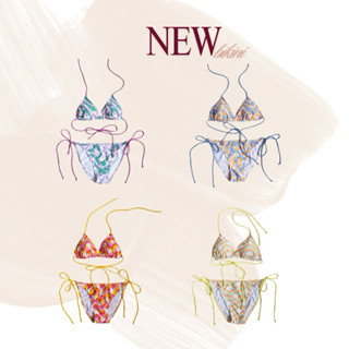 Gamemy Bikini  บิกินี่ ทูพีช ลายดอก🌸