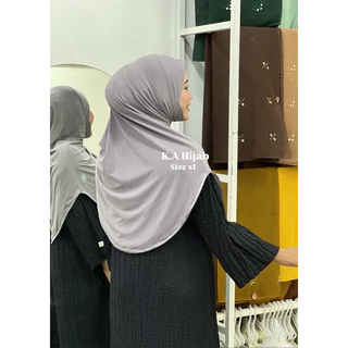 ฮิญาบสวมสำเร็จหน้านิ่ม งานแบรนด์ K.A Hijab