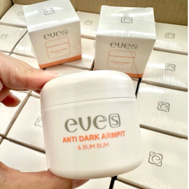 EVE'S ครีมทารักแร้อีฟส์แอนตี้ดาร์ค ช่วยลดเหงื่อ ระงับกลิ่นกาย ลดตุ่มหนังไก่ รักแร้กระจ่างใส (คนท้องไม่แนะนำให้ใช้) 50g