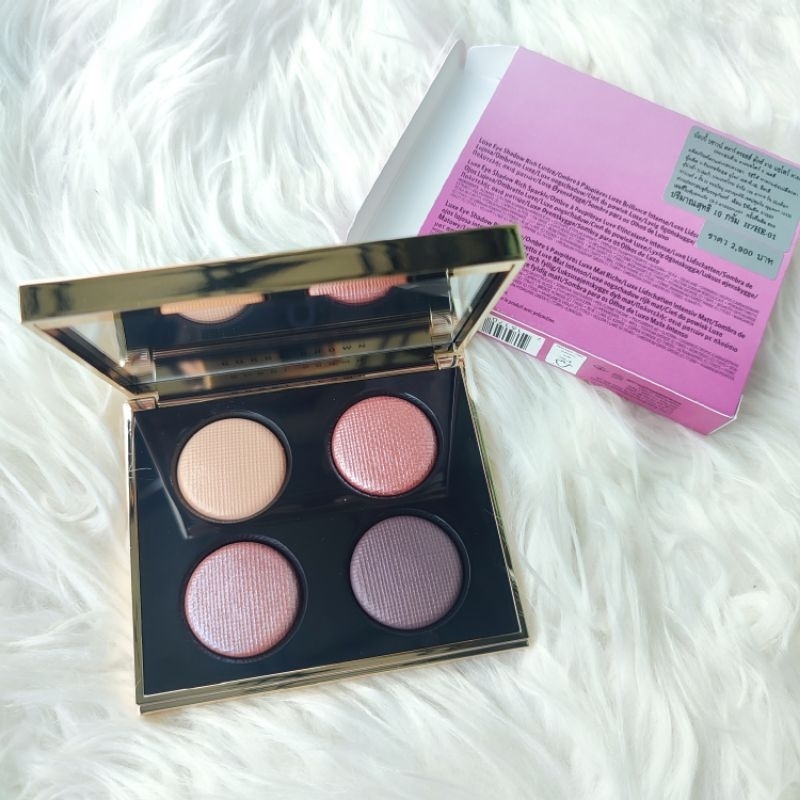 ⭐ป้ายไทย⭐ อายแชโดว์ Bobbi brown luxe eye shadow quad