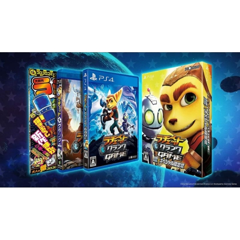 (PS4)​ เเผ่น​เกมส์​ PS4​ -​  PS5​​📌เเนะ​น​ำ​สนุก​น่ารัก​เล่นในครอบครัว​📌 Ratchet & Clank The Game Su