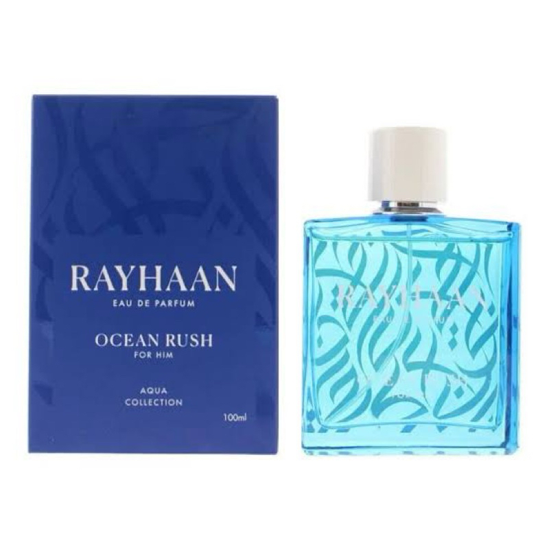 Eau de Parfum Ocean Rush by Rayhaan, Men, 100 ml