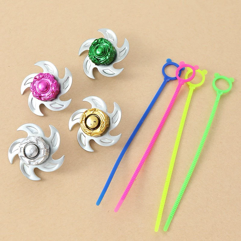พร้อมส่ง เบลเบลดดึงสายคละสี ขนาดเล็ก ลูกข่าง