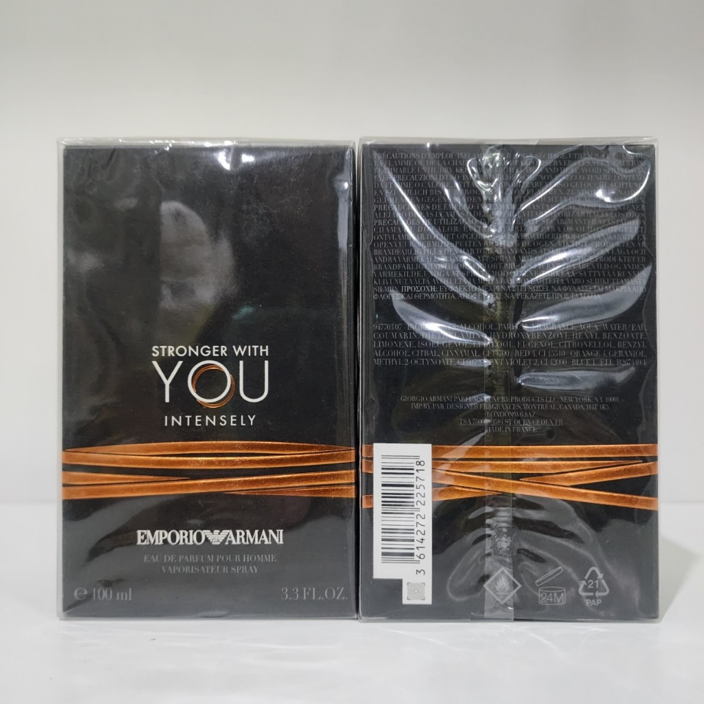 Giorgio Armani Stronger With You Intensely EDP 100ml กล่องซีล P-Gi0rgi0