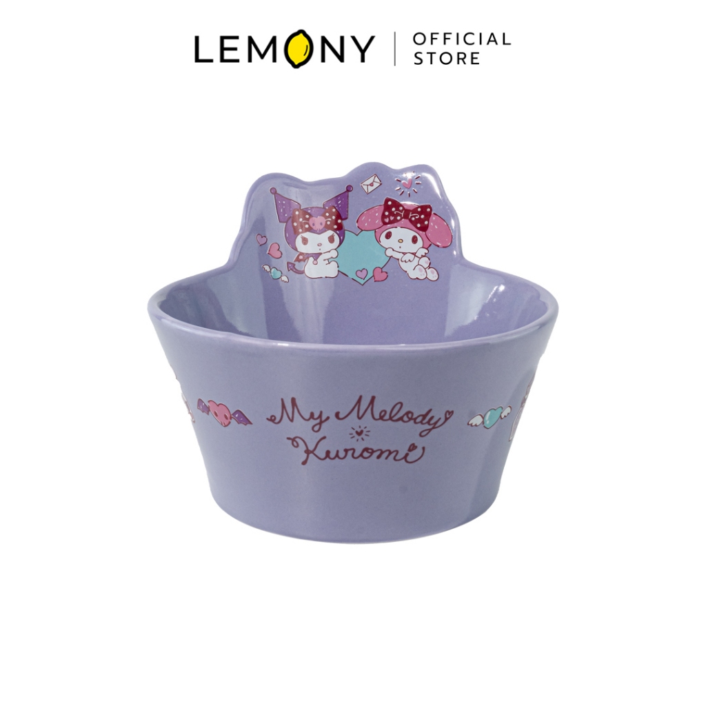 LEMONY Sanrio My Melody & Kuromi sauce cup ถ้วย 5.5 นิ้ว