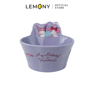 LEMONY Sanrio My Melody & Kuromi sauce cup ถ้วย 5.5 นิ้ว