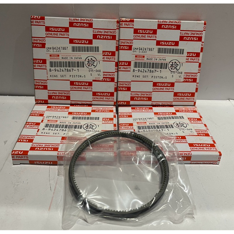 แหวนลูกสูบ ISUZU TFR D MAX 4JA-1 4JB-1 4JB1-T  (8-94247-867-1)