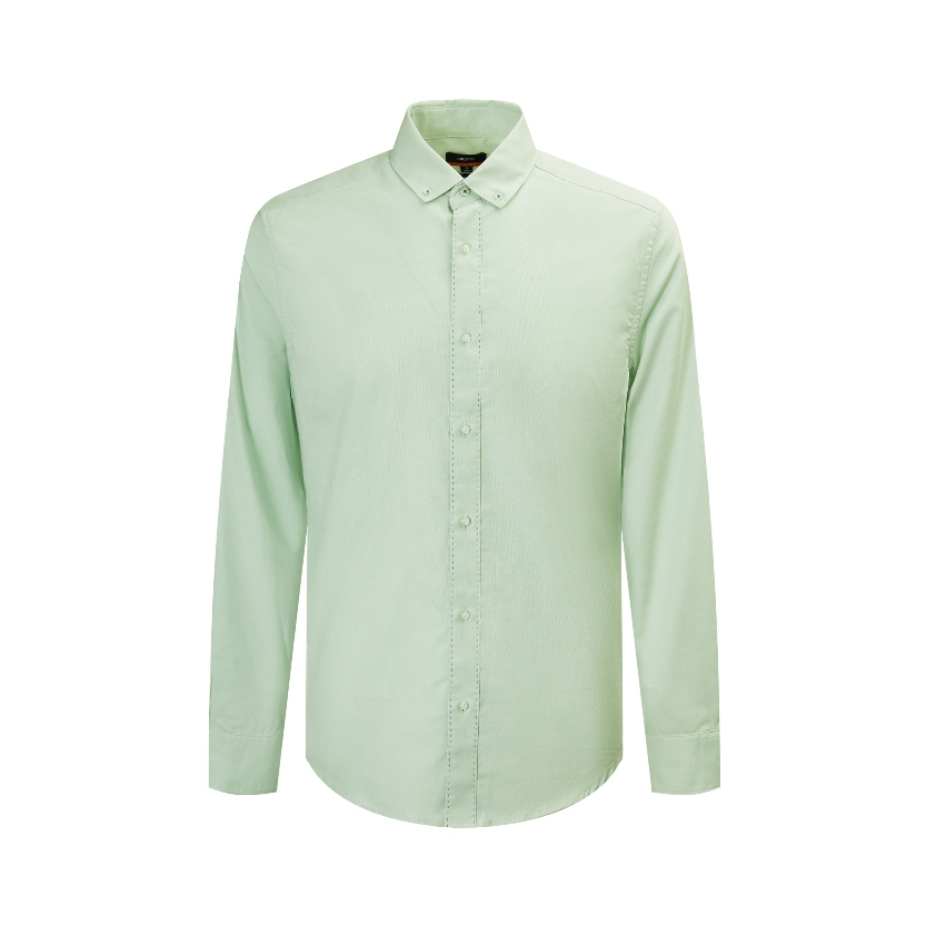 G2000 เสื้อเชิ้ตแขนยาวลำลอง สี Green ทรง Smart Fit รุ่น 3612005240