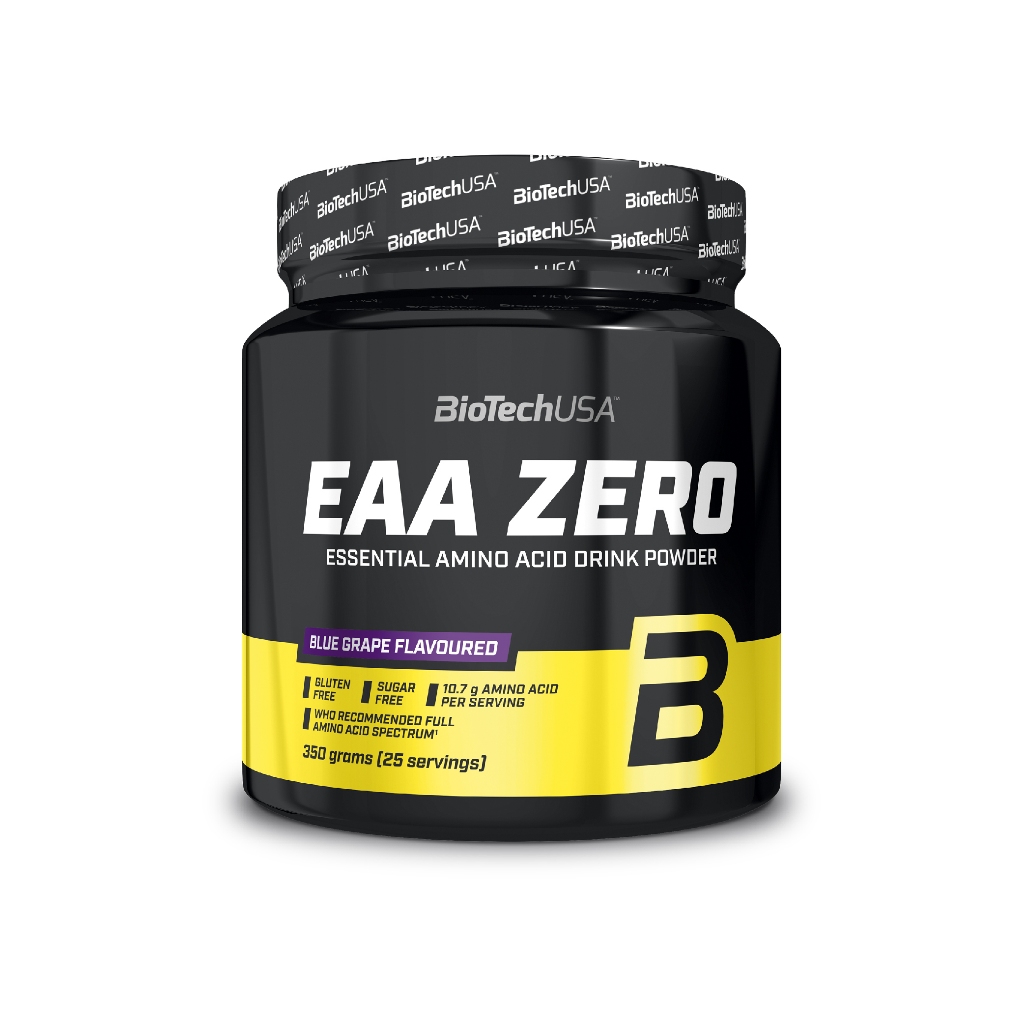 BioTech USA EAA ZERO  350 g   ( Amino - sugar-free essential amino acids enriched with L-glutamine)