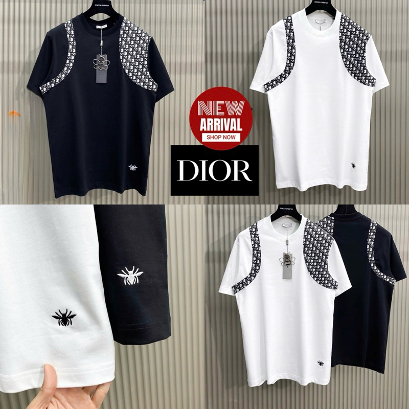 เสื้อยืดแขนสั้นคอกลม Dior Hiend 1:1 cotton ตรงปก ส่งไว