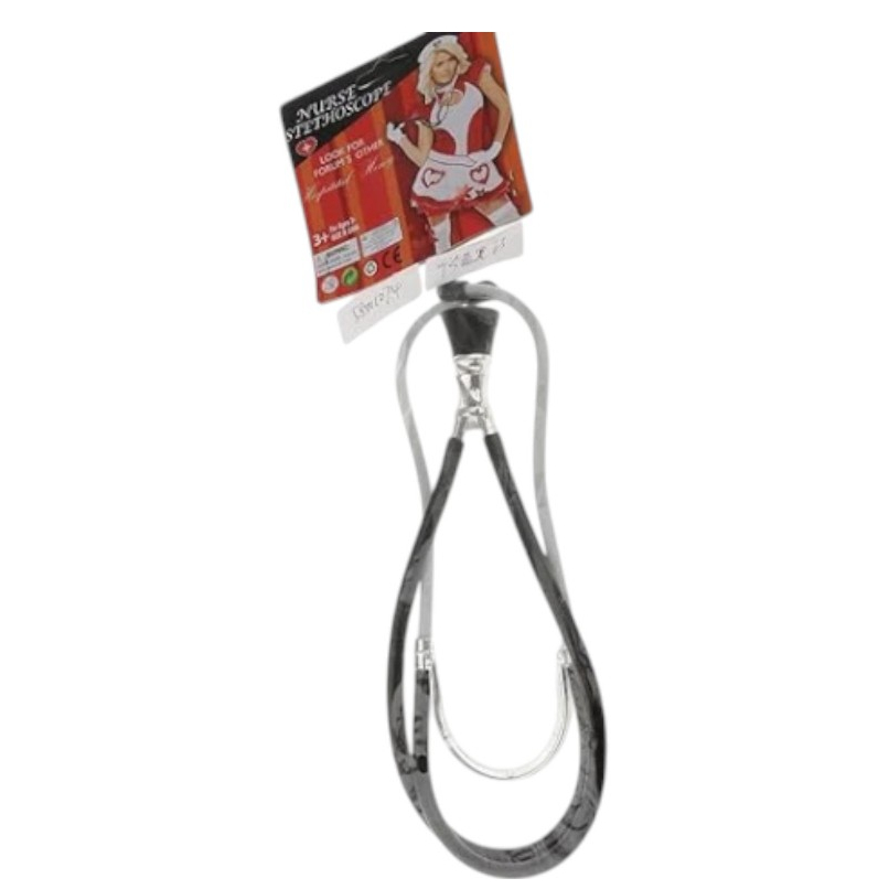 หูฟังคุณหมอของเล่น Stethoscope Toy for Nurse Doctor Costume   ด่วนมีส่งGrabค่า ราคา ถูกที่สุด ดีลบีเคเค แกลเลอรีภาพที่ 6
