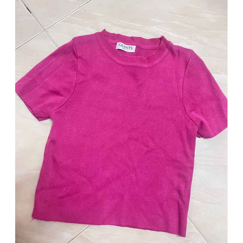 เบบี้ที babytee สีชมพู gi-ants