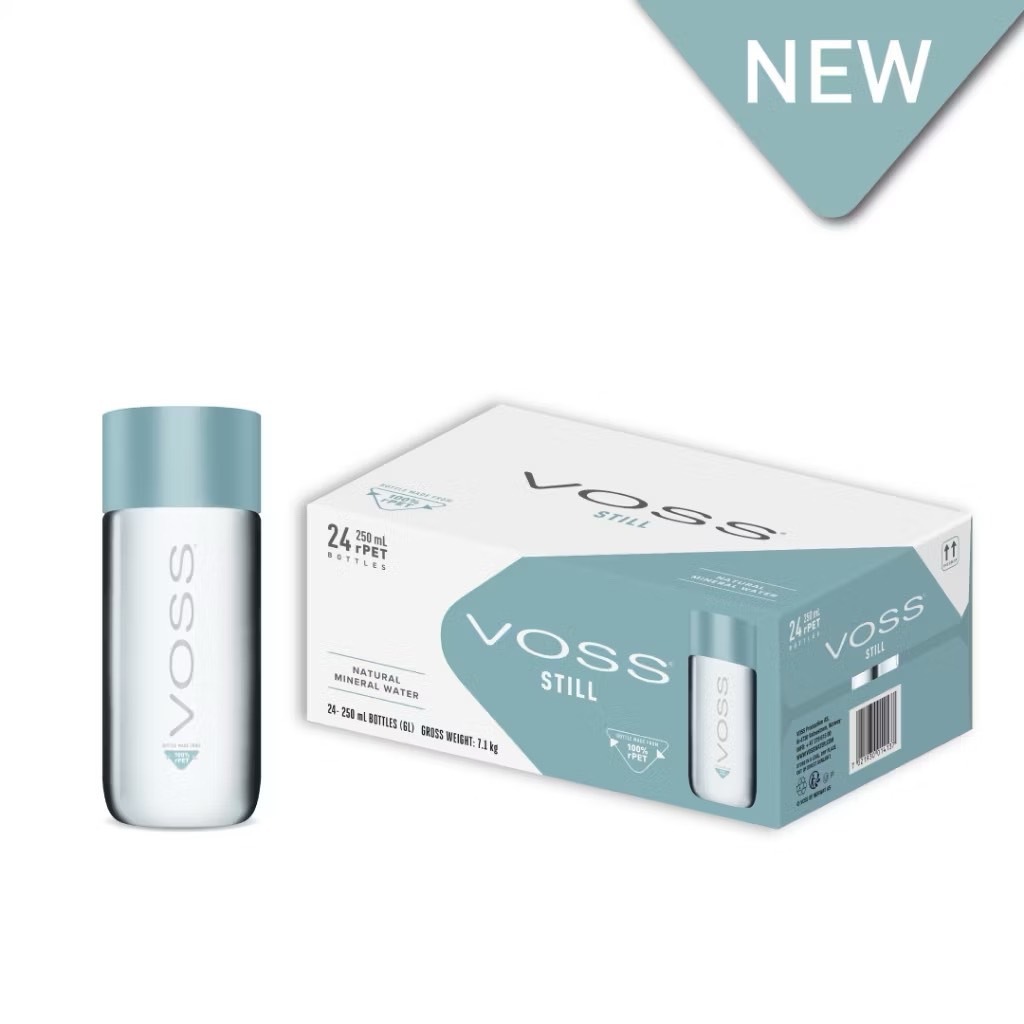 วอสส์ น้ำดื่มธรรมชาติ ในขวดพลาสติก 250 มิลลิลิตร (ราคาต่อขวด) -VOSS Still Water PET Bottle 250ml