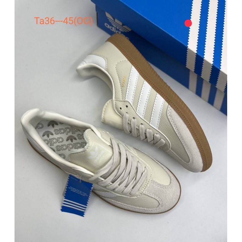 รองเท้าผ้าใบ รุ่น Samba เกรด Hiend พร้อมส่งSz.36-45 อุปกรณ์ครบกล่อง