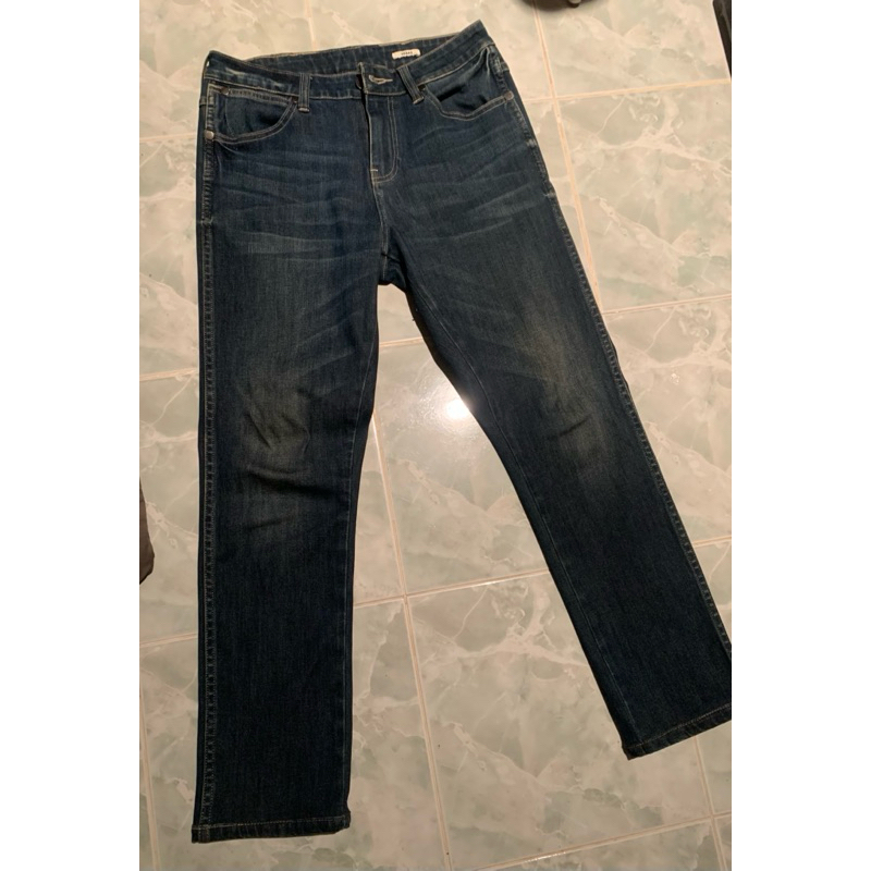 wrangler มือสอง กางเกงยีนส์