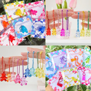 ของปัจฉิมราคาถูก พวงกุญแจ *ราคาต่อชิ้น* ของแถมจีบลูกค้า หมีเยลลี่ ของขวัญปัจฉิม ของแถม ของขวัญ DIY ปีใหม่ พวงกุญแจ