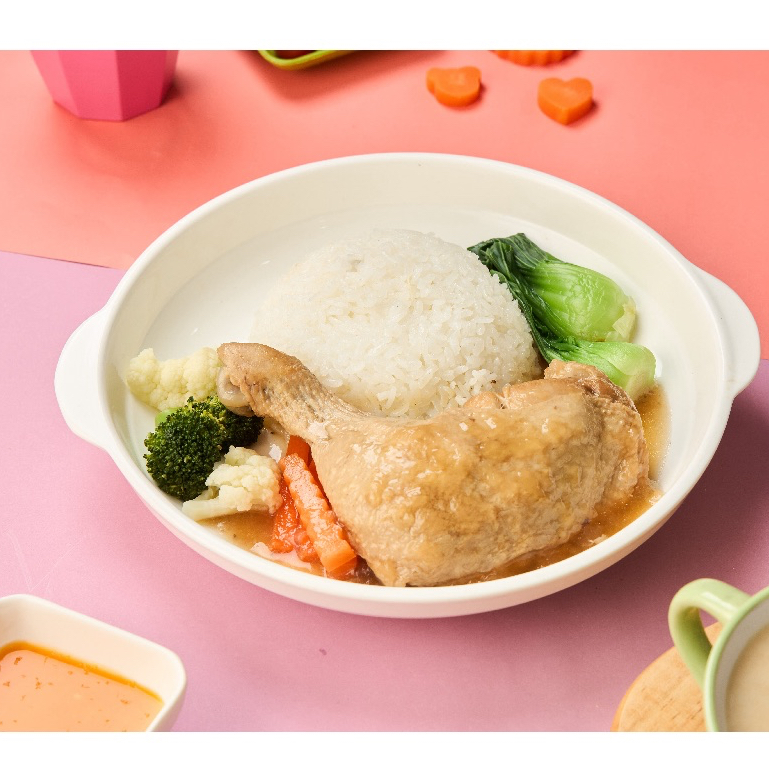 (2Yr+) ไก่ตุ๋น อาหารแช่แข็งสำหรับเด็ก 2 ขวบขึ้นไป ไม่ใส่ผงชูรส