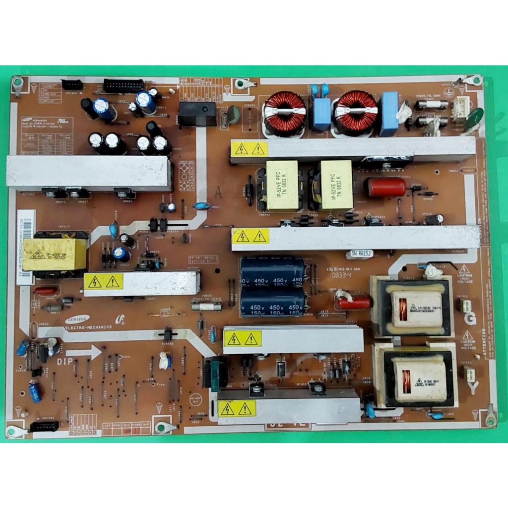 POWERSUPPLY SAMSUNG พาร์ท BN44-00200A IP-361135A ใช้กับรุ่น LA52A650A1R LA52A750 ของถอดแท้ รับประกัน