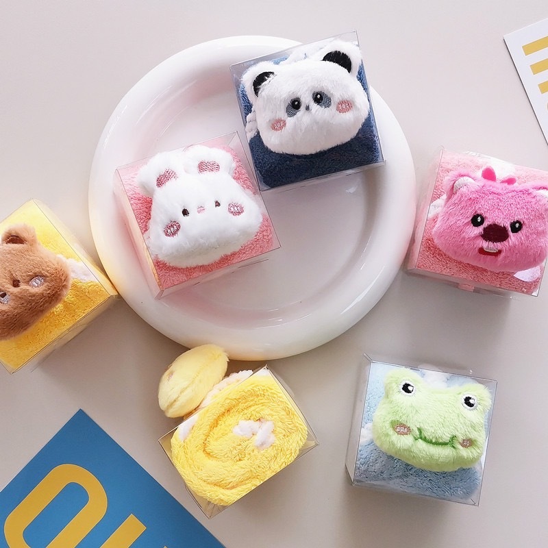 (โค้ดวิดีโอลด30%) ราคาถูก! ผ้าเช็ดมือแขวน น่ารัก ผ้าเช็ดมือนาโน - รูปที่ 5