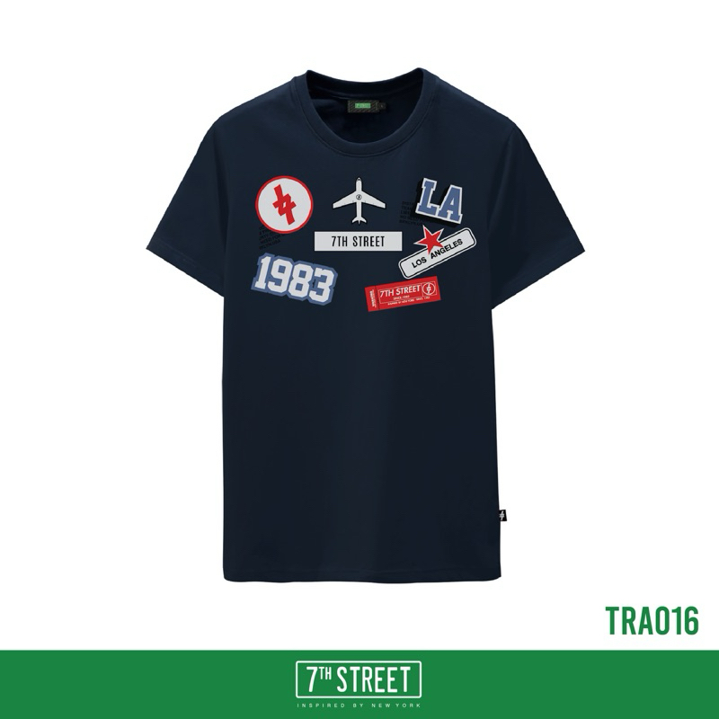 7th Street ( เซเว่นสตรีท ) เสื้อยืด รุ่น TRA016 ( เซเว่นสตรีท ) เสื้อยืดยอดนิยม