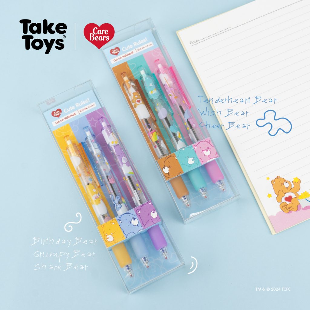 Care Bears Gel Ink Rollerball - ปากกาเจลแคร์แบร์