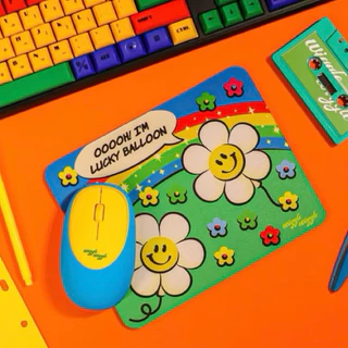 ✅ ขายดี Wiggle Wiggle Mouse Pad แผ่นรองเมาส์น่ารัก พร้อมพื้นกันลื่น
