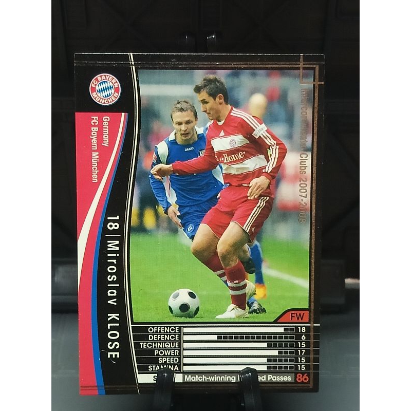 Panini WCCF Base Bayern Munchen 2007-2008 Miroslav Klose