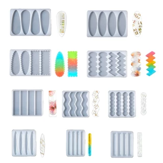 【พร้อมส่งจากไทย】 แม่พิมพ์กิ๊บน่ารัก | Hair clip mold แบบหนา แม่พิมพ์ซิลิโคนกิ๊บ แม่พิมพ์เรซิ่น แม่พิมพ์ซิลิโคน