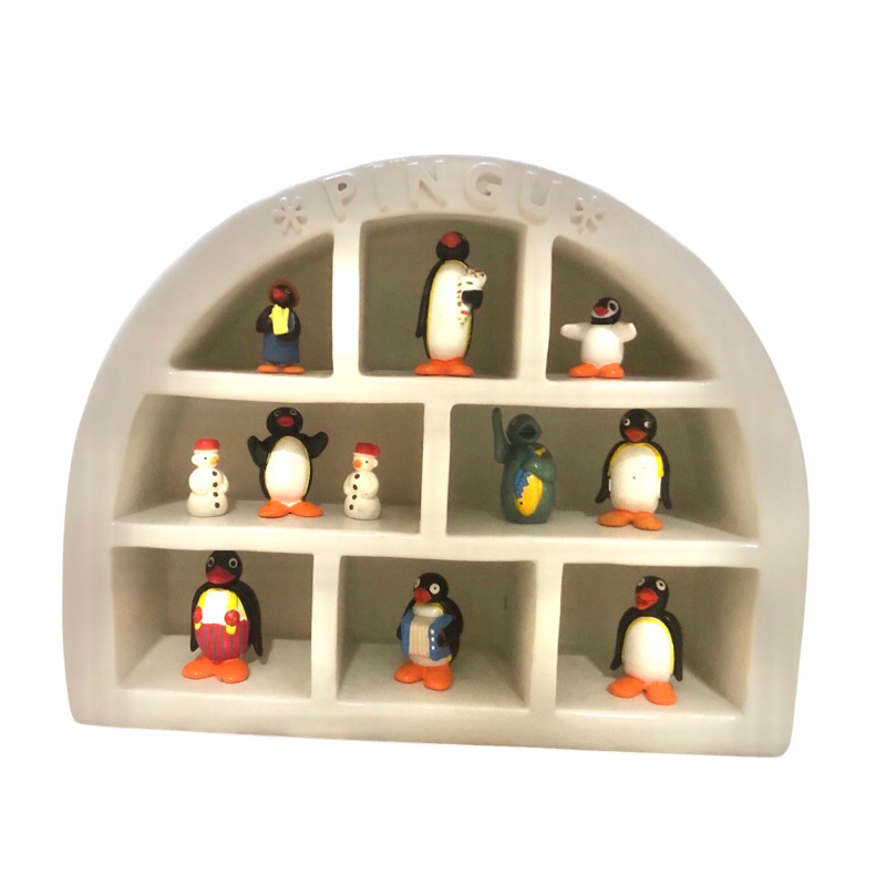 Pingu Mini Figures Display Shelf