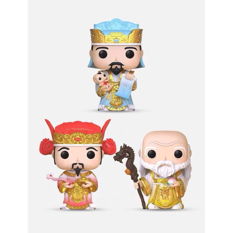 Funko Pop! Asia Three Immortals ฮก ลก ซิ่ว มือหนึ่งของแท้ 100%