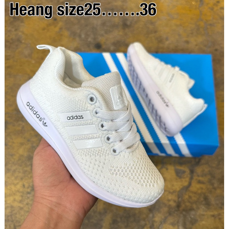 รองเท้าผ้าใบเด็ก ผู้หญิง ผู้ชาย รุ่นอา ดิ ดาส ไซส์25___36สินค้าพร้อมส่ง