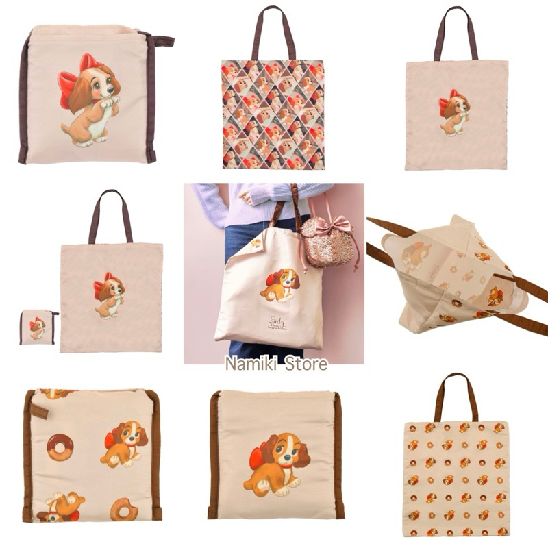 [ของแท้จากญี่ปุ่น🇯🇵] ถุงผ้าจาก Disney Store Japan  Eco Bag