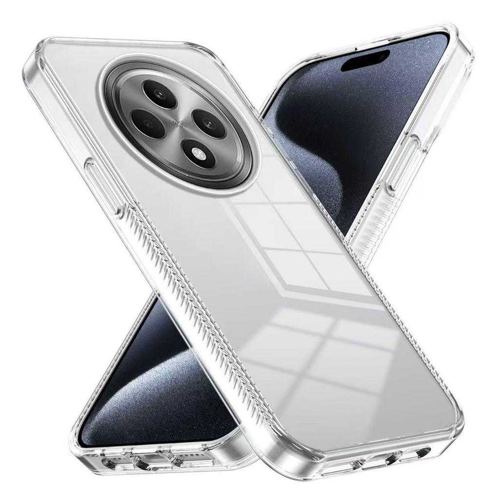 เคสใส แข็ง มาไหม่ ใช้สำหรับ Oppo Reno12F กันกระแท ออปโป้ เรโน12F