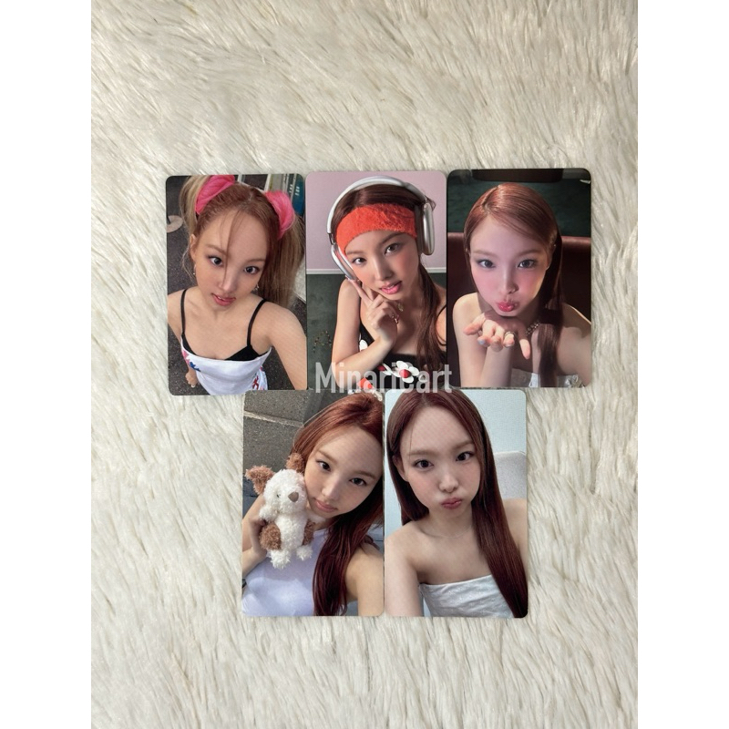 (พร้อมส่ง) การ์ดเบเนฟิตนายอน NAYEON NA POB photocard