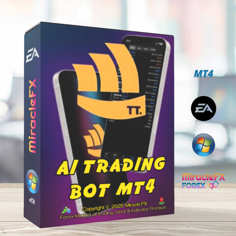 โปรแกรมเทรดอัตโนมัติ EA AI trading bot MT4 v3.0