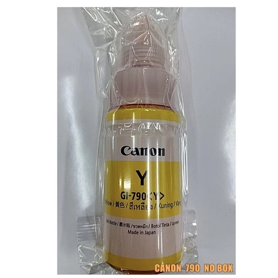 Canon GI-790 หมึกแท้​(No Box)​ ของแท้ 100% **ไม่มีกล่อง** 1ชุด BK/C/M/Y​（เปิดบิลเงินสดได้） - รูปที่ 2