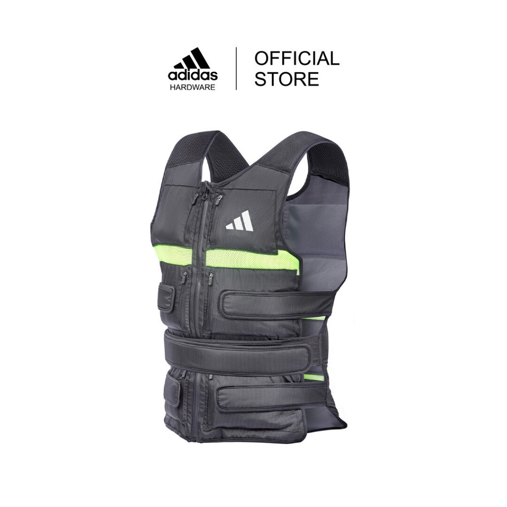 Adidas เสื้อถ่วงน้ำหนัก Performance แบบปรับได้ - 10 กก. (Adidas Performance Adjustable Weight Vest - 10 Kg)